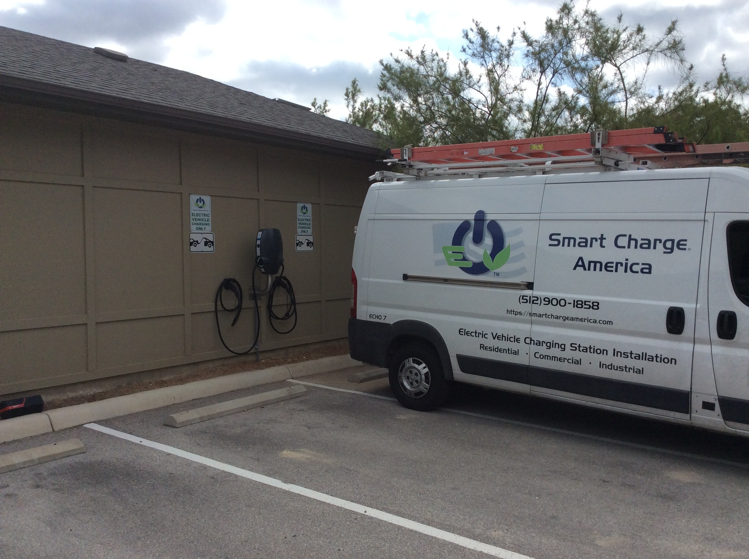 Commercial EV Charger Installation Gallery