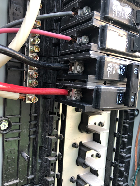Panelboard Wiring example photo