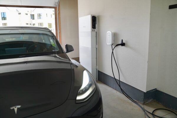 Emporia Classic Level 2 EV Charger installed in garage